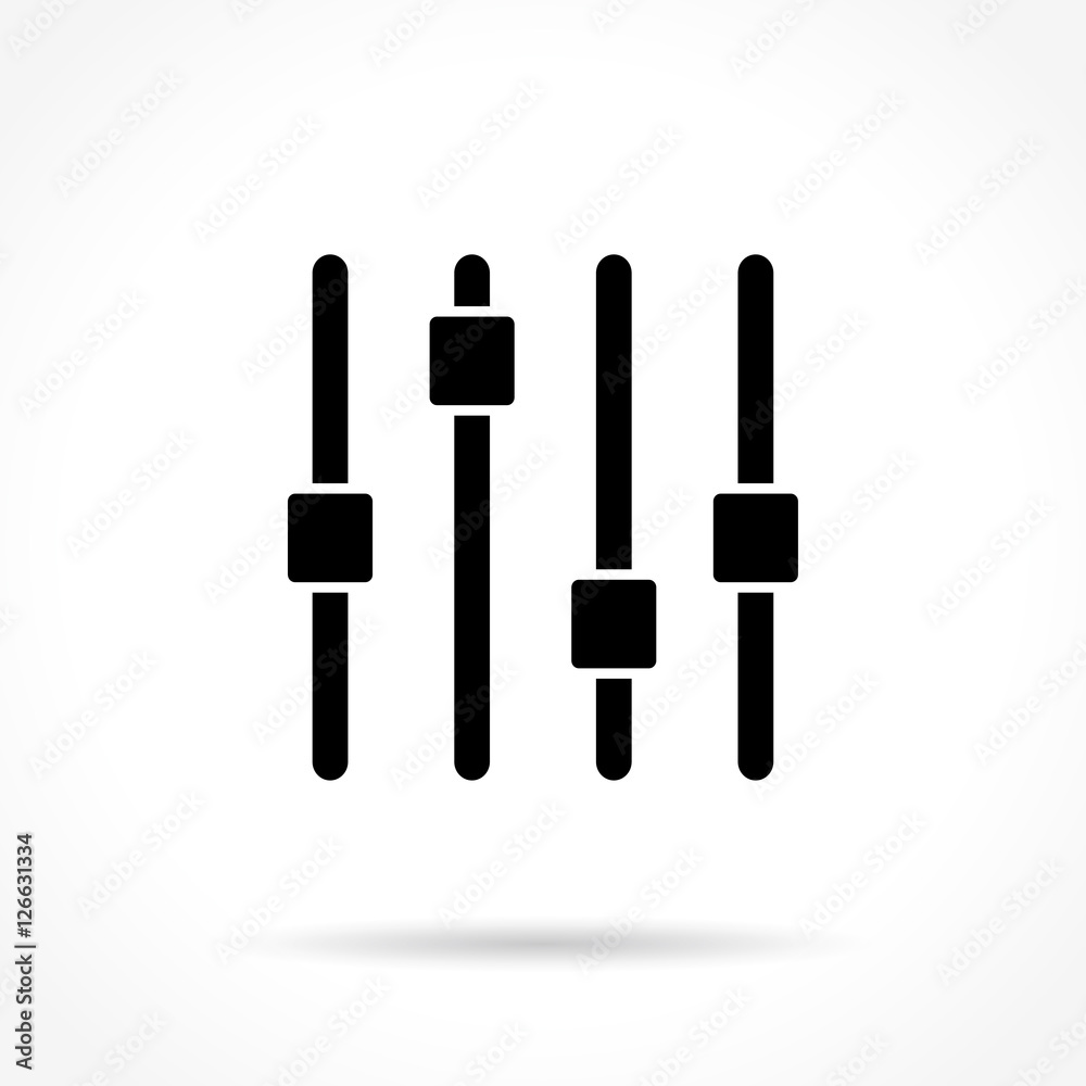 controller icon on white background controller icon on white background