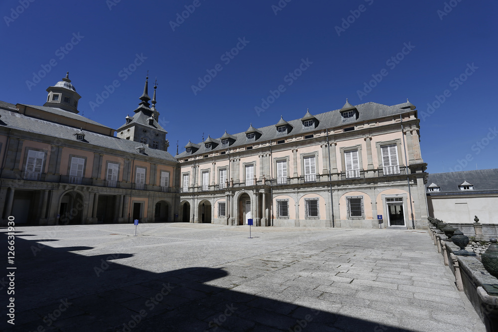 Palacio Real de La Granja de San Ildefonso, Real Sitio de La Granja,Segovia,España Palacio Real de La Granja de San Ildefonso, Real Sitio de La Granja,Segovia,España