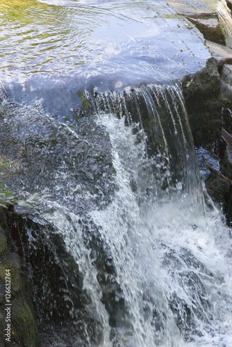 waterfall river cascade brecon beacons national park wales