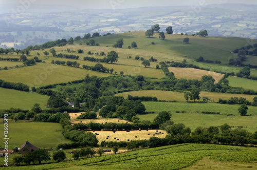 black mountains brecon beacons national park wales uk