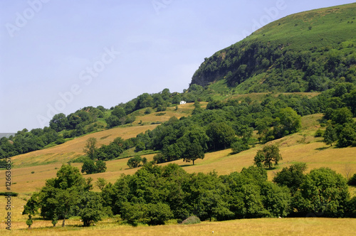 black mountains brecon beacons national park wales uk