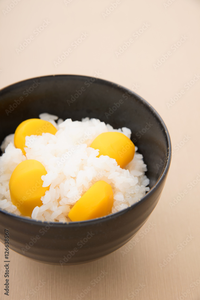 栗ご飯 栗ご飯