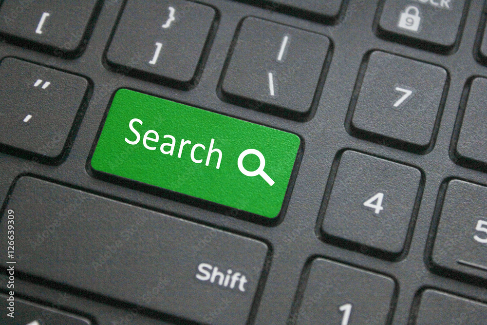 Close-up of search button on computer keyboard Close-up of search button on computer keyboard