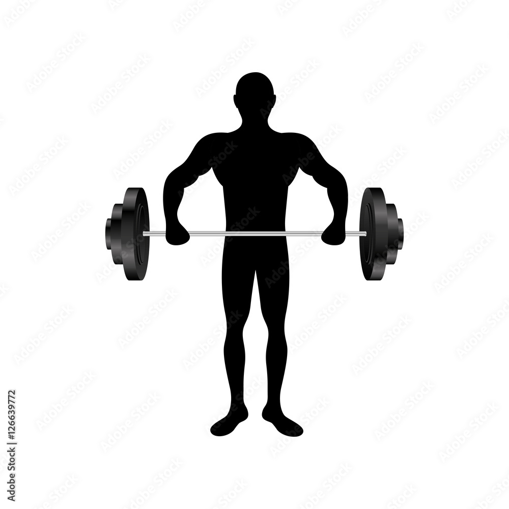 fit man silhouette icon image vector illustration design fit man silhouette icon image vector illustration design