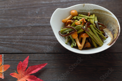 Sansai is originally referring to vegetables that grew naturally, were foraged in the wild, and not grown and harvested from fields.
