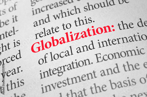 Definition of the word Globalization in a dictionary