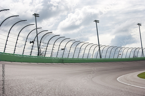 Auto racing Race track turn