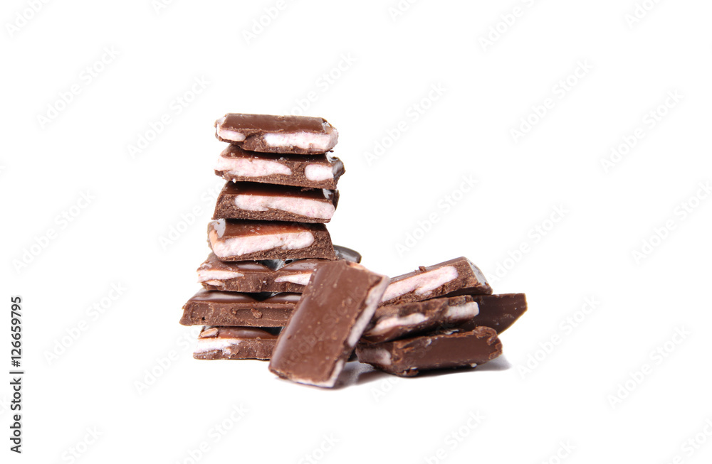 Chocolate pieces Chocolate pieces