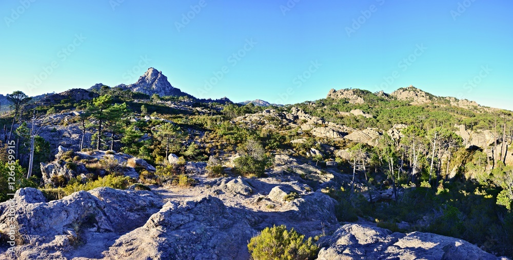 Obraz premium mountain on Corsica island