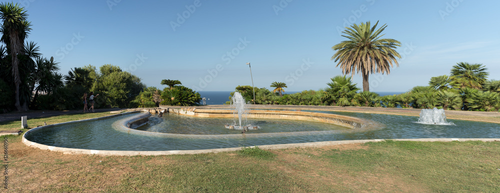 Obraz premium Waterfall of Montjuic - Barcelona -Spain
