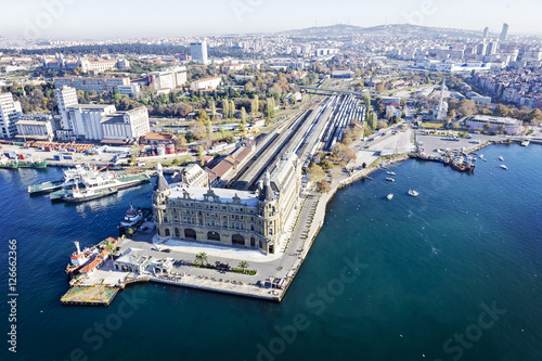 Aerial view of the Istanbul