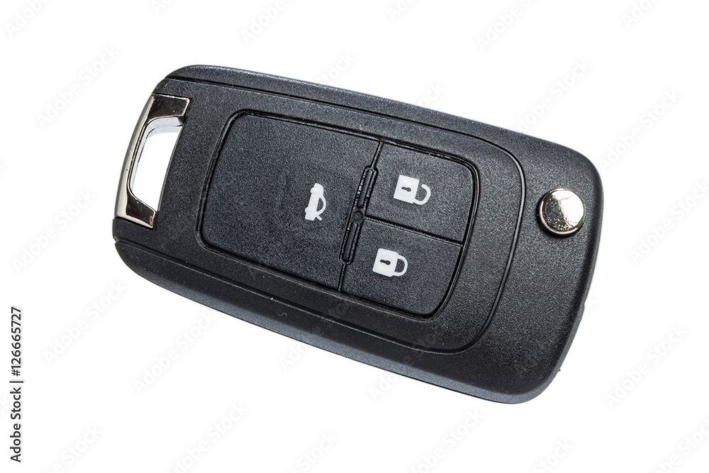 Car keys isolated on white background. Protection. Signaling. Car keys isolated on white background. Protection. Signaling.