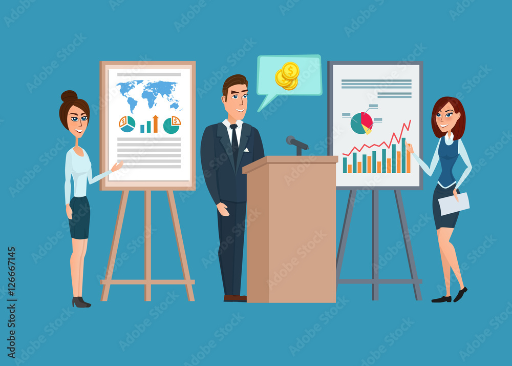 Business professional work team. meeting concept with people chatting in conference room. Vector creative illustrations flat design. Worker Man and Women Business professional work team. meeting concept with people chatting in conference room. Vector creative illustrations flat design. Worker Man and Women