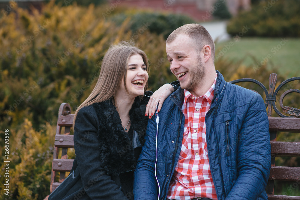 Fototapeta premium Couple in love