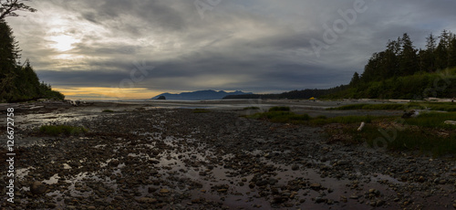 Vancouver Island beach pano