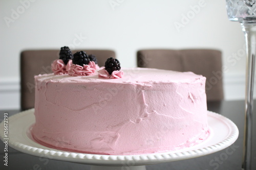 Blackberry cake