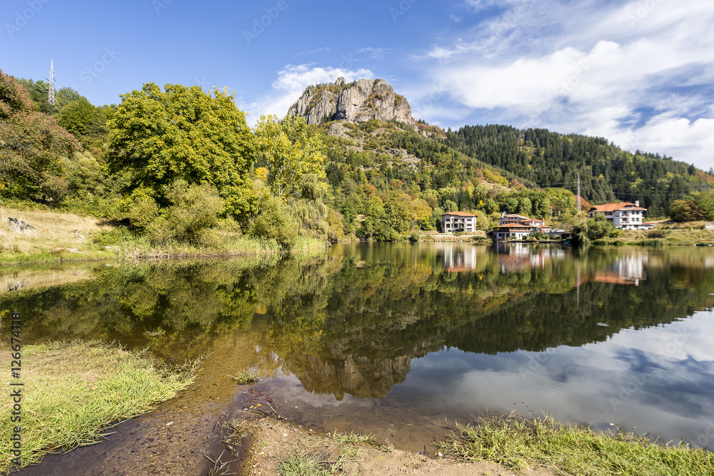 Fototapeta premium Smolyan lakes in Bulgaria
