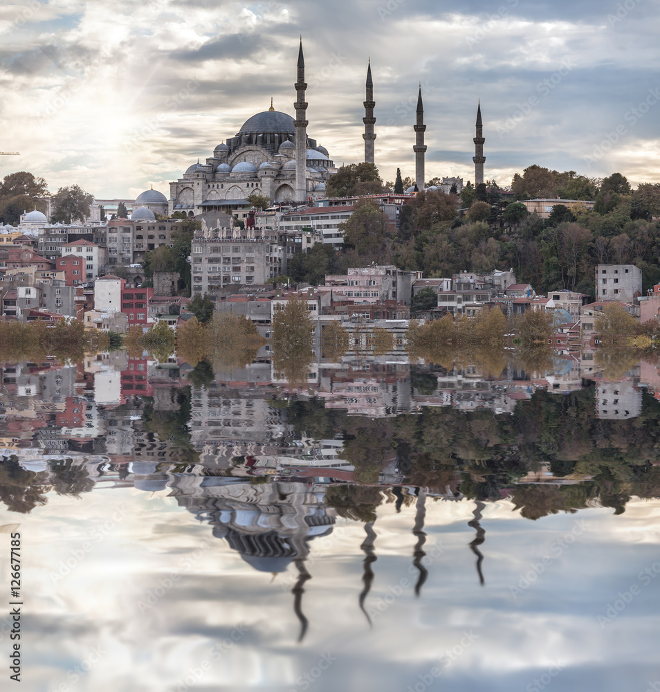 The beautiful Suleymaniye mosque
