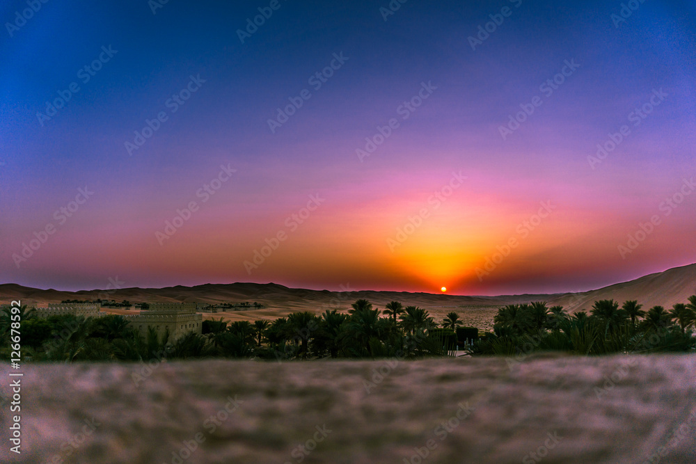 Sunrise Desert