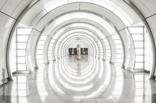  Interior of metro station 