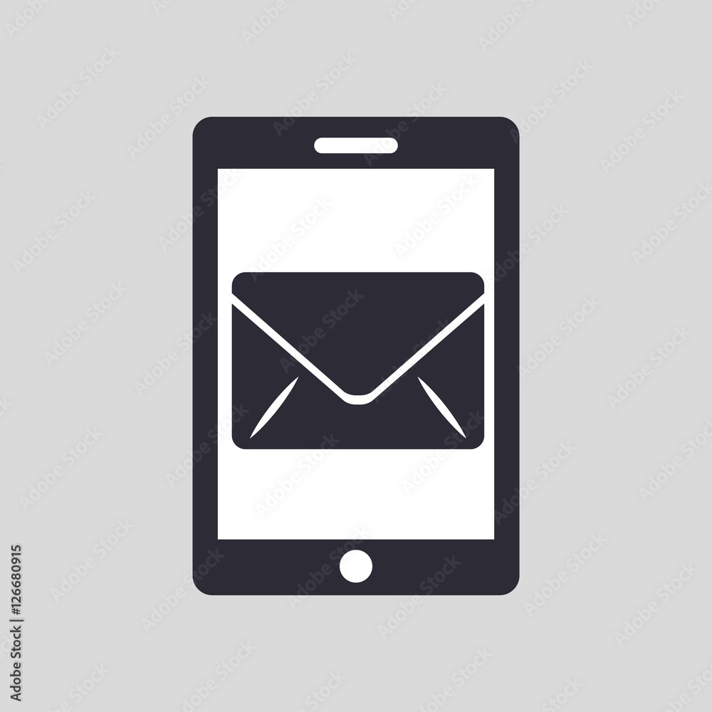 tablet hand hold with email envelope vector illustration eps 10 tablet hand hold with email envelope vector illustration eps 10