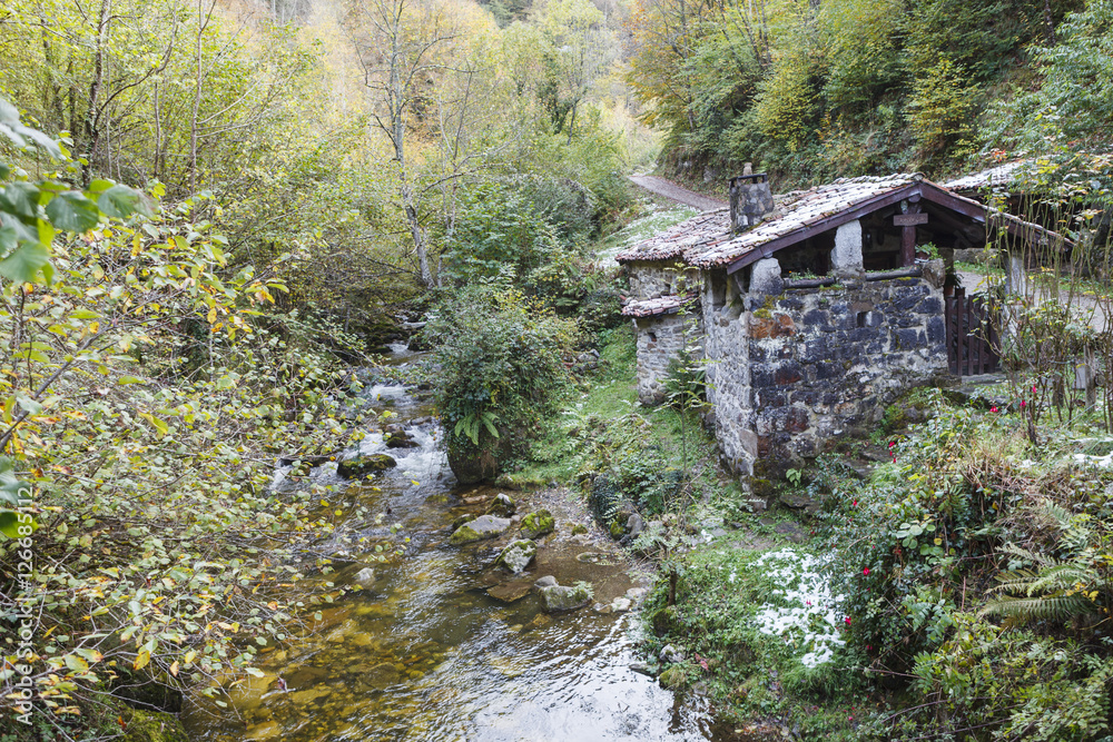 Arroyo de los Arrudos 1, Caleao, Asturias