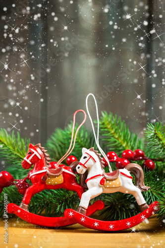 Christmas decorative background