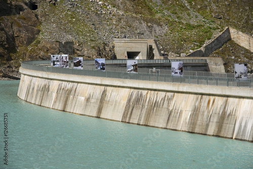 Mauvoisin Dam, canton of Valais, Switzerland photo