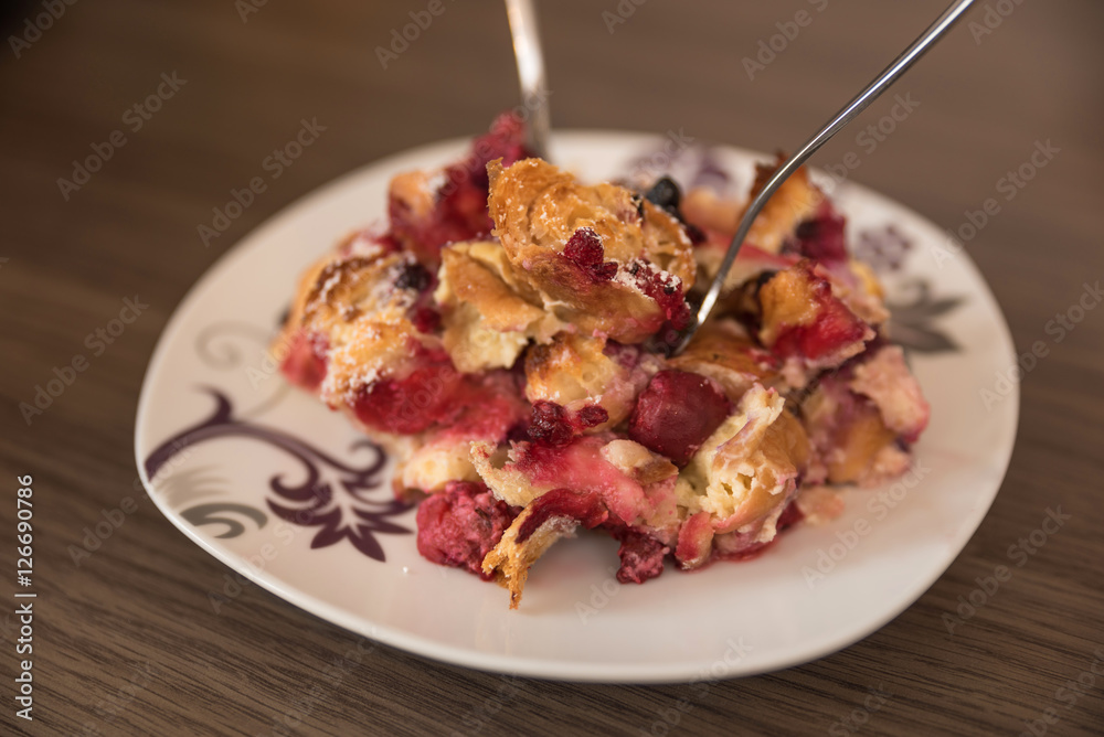 Früchte Auflauf Früchte Auflauf