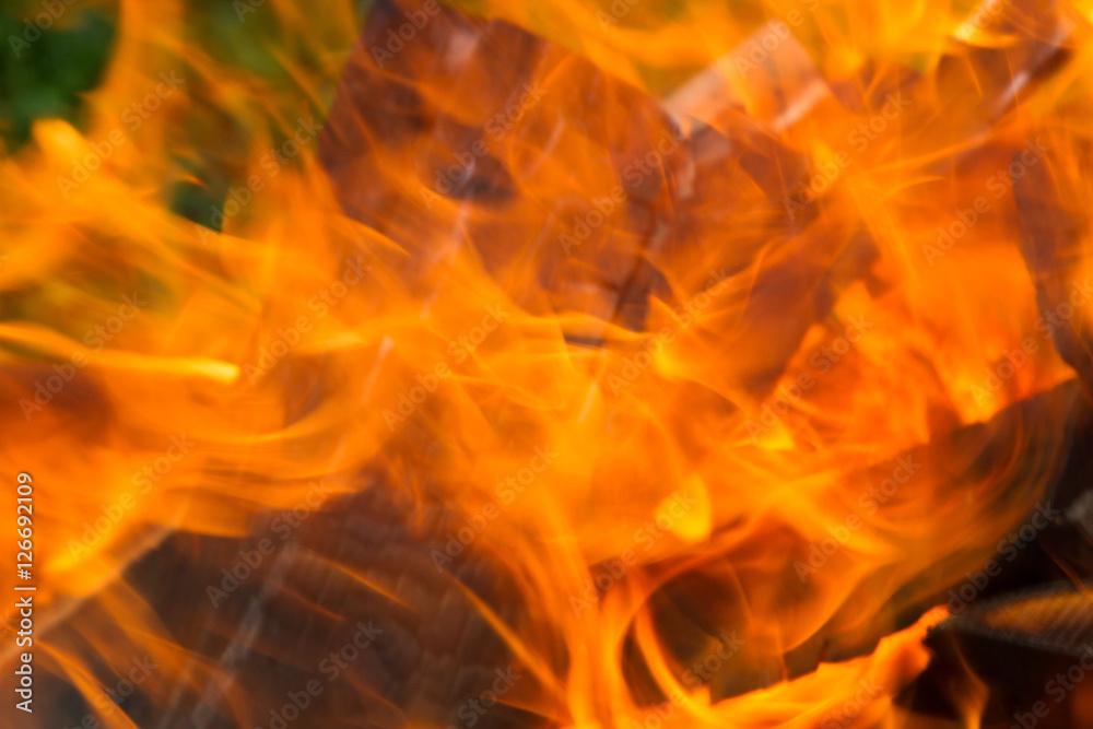 Background as a panorama of the image flame fire Background as a panorama of the image flame fire