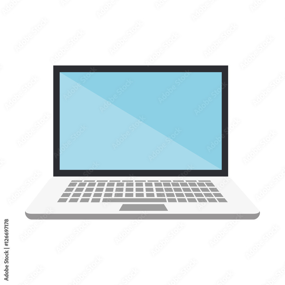 laptop computer isolated icon vector illustration design laptop computer isolated icon vector illustration design