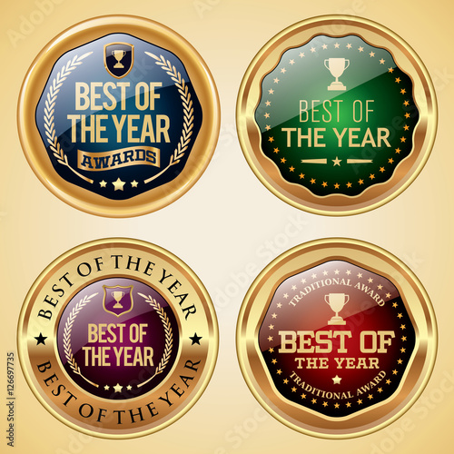 Best of The Year badges