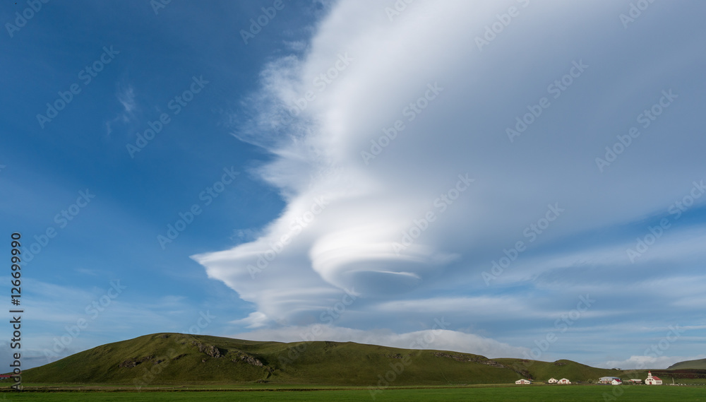 Iceland Lenticular Clouds