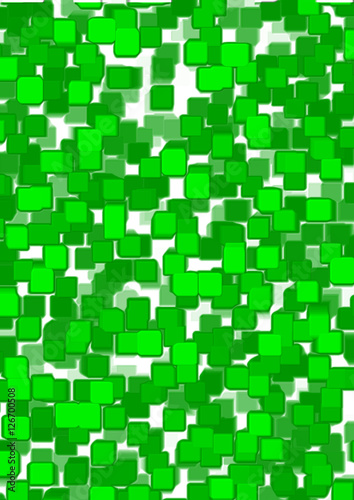 formes cubes vert,,fond,arrière-plan