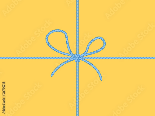 Knot on package