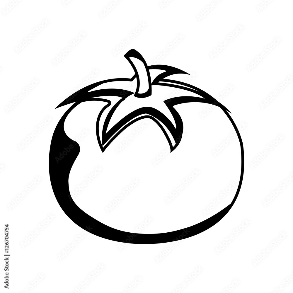 tomato fresh vegetable isolated icon vector illustration design tomato fresh vegetable isolated icon vector illustration design