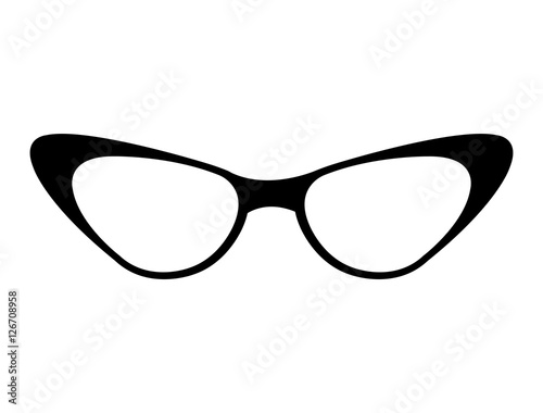 woman glasses isolated icon vector illustration design