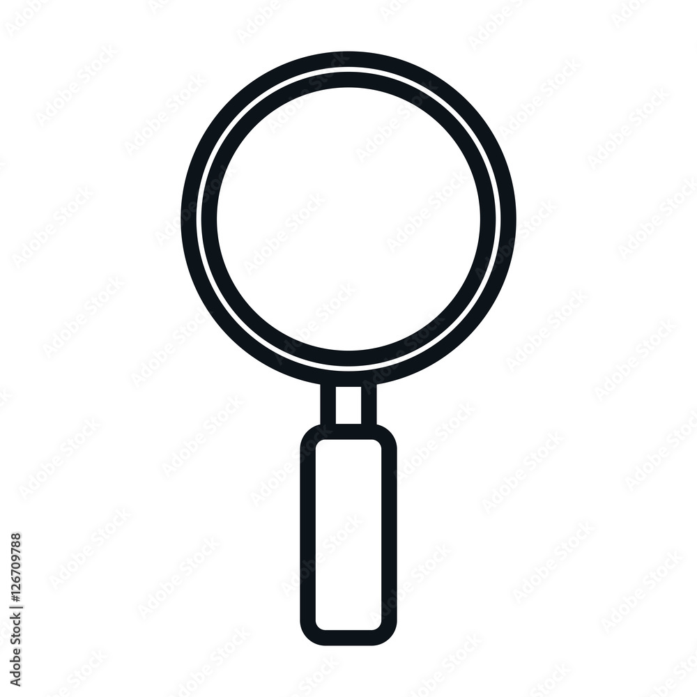 search magnifying glass isolated icon vector illustration design search magnifying glass isolated icon vector illustration design