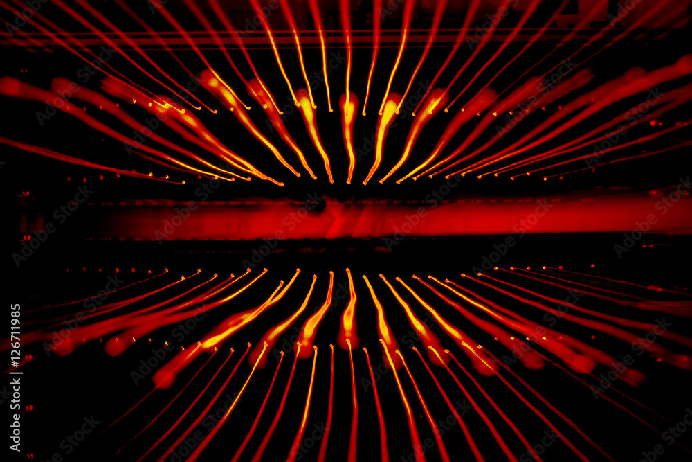 Red sound wave rays light beautiful abstract background texture. Stock ...