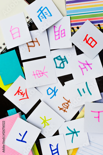 Chinese and Japanese; Learning Language with Handwritten Alphabe