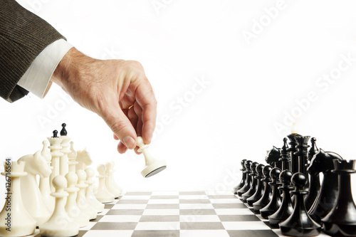 You Only Win By Knowing Your Opponents Next Move Stock Photo - Download  Image Now - Chess, Playful, Hand - iStock