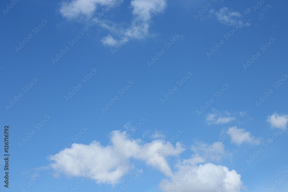 Fototapeta premium blue sky with cloud. Colorful vivid