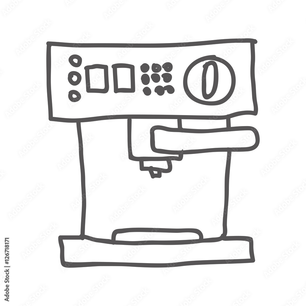 coffee machine icon image vector illustration design coffee machine icon image vector illustration design