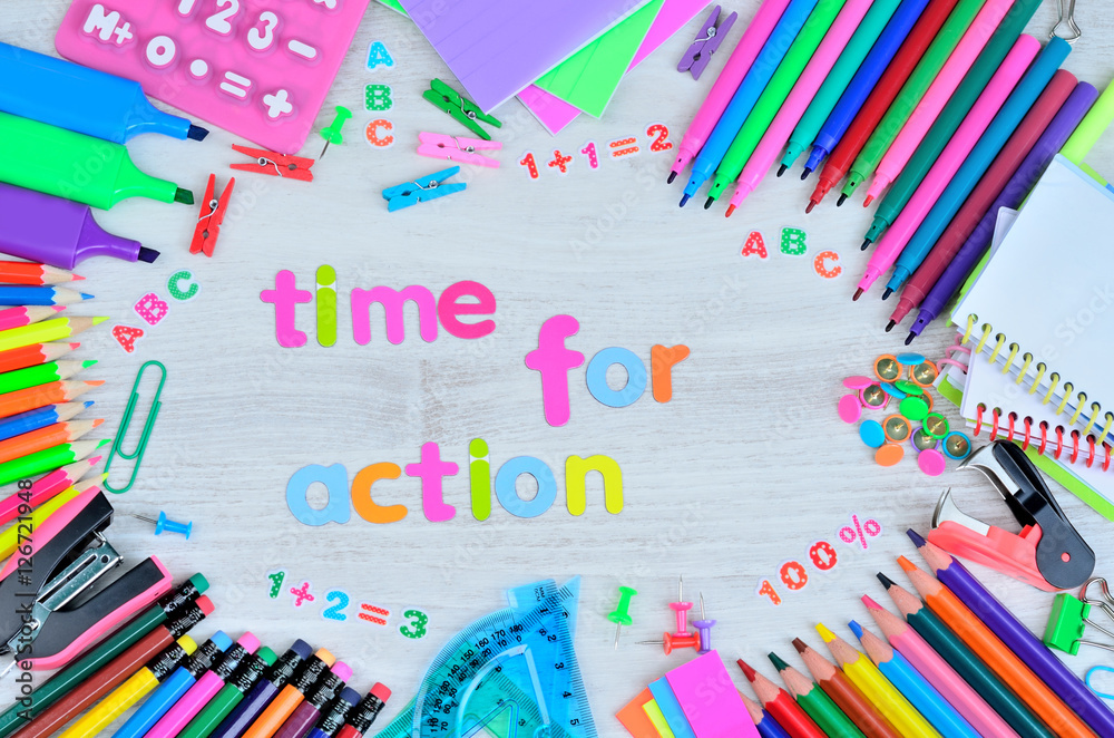 word time for action on table word time for action on table