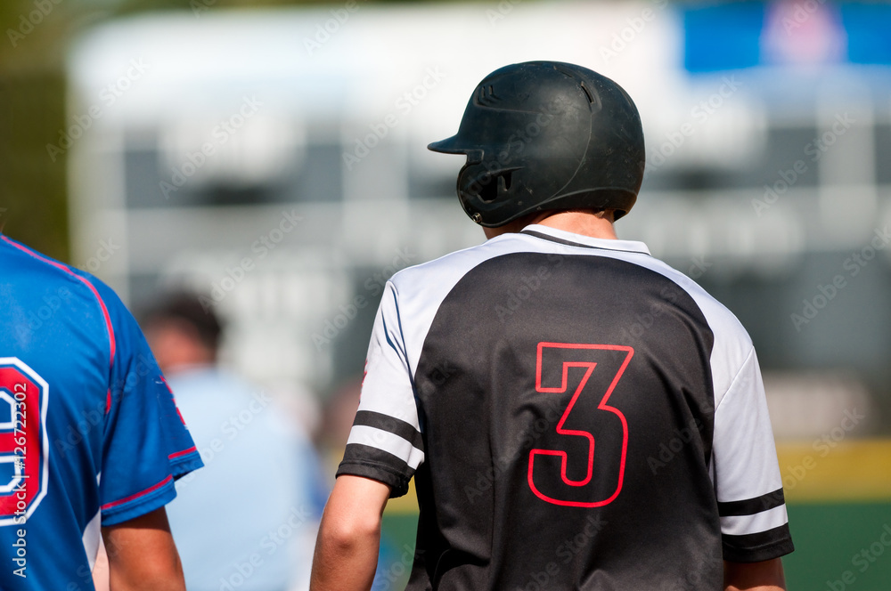 High school baseball player High school baseball player