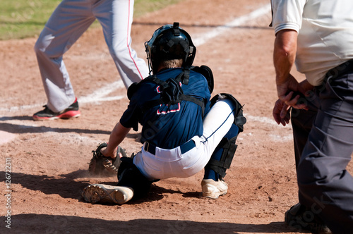 Photography Little league baseball catcher