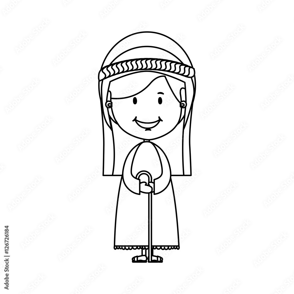 st joseph holy family icon image vector illustration design st joseph holy family icon image vector illustration design