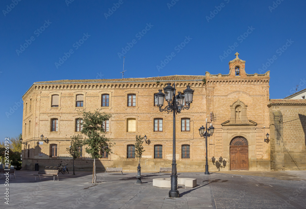 Main building of the Huesca University