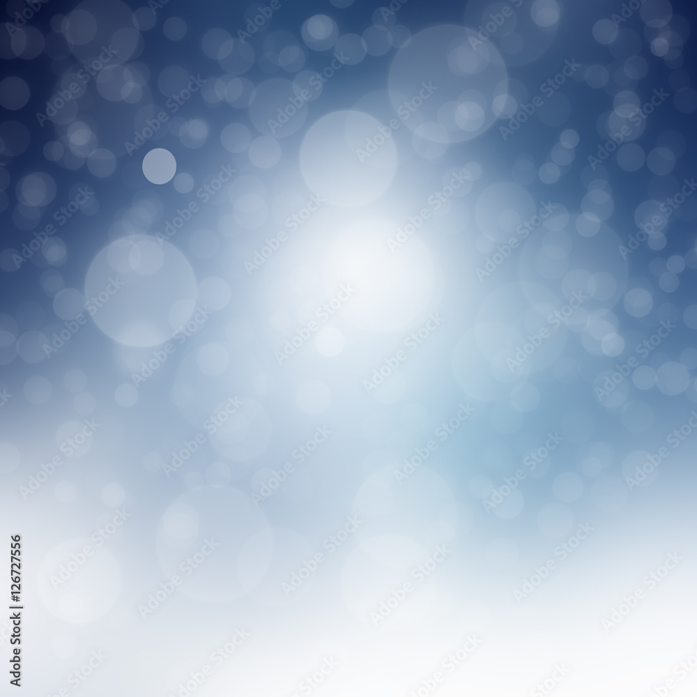 Blue Christmas elegant card Blue Christmas elegant card