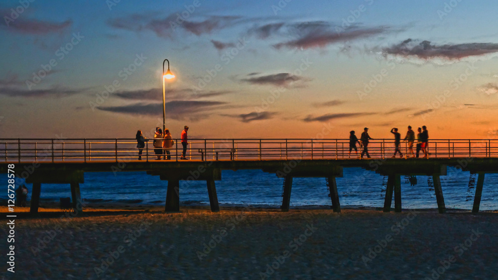 Obraz premium under the light